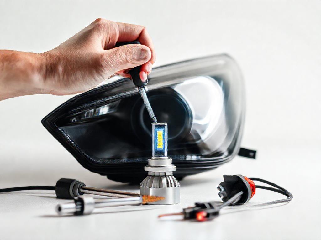 Hướng dẫn lắp đèn LED cho ô tô đúng cách không cháy chảo