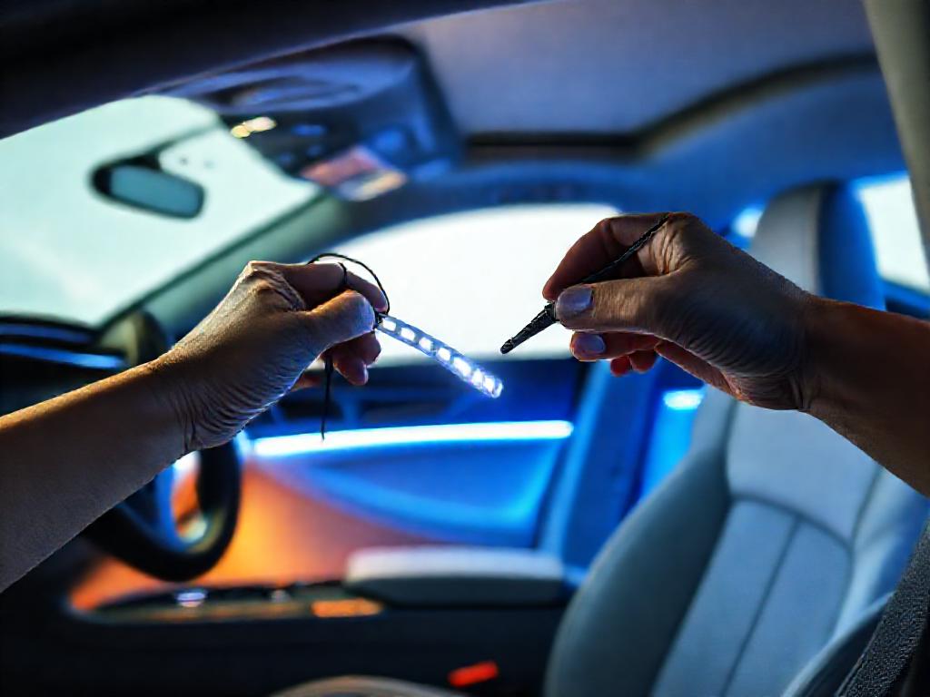 Đèn LED nội thất ô tô: Cách chọn và lắp đặt an toàn