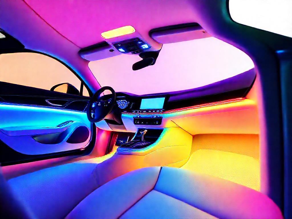 Ambient Light ô tô: Xu hướng và cách lắp đặt 64 màu