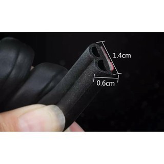 Combo Gioăng cao su cách âm cánh cửa chống ồn cho xe Hatchbach và Sedan cỡ nhỏ
