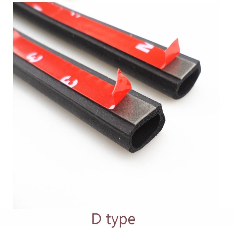 Combo Gioăng ô tô, ron cao su chống ồn đầy đủ cho xe hơi dòng SUV và Sedan (Gioăng D, P, Z, B lõi thép) Loại cách âm 3M chống ồn xe hơi xịn