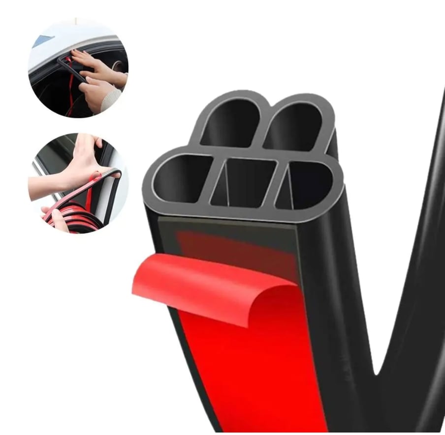 Gioăng ô tô, ron cao su B loại cải tiến, chống ồn cánh cửa, cách âm, chống bụi bẩn