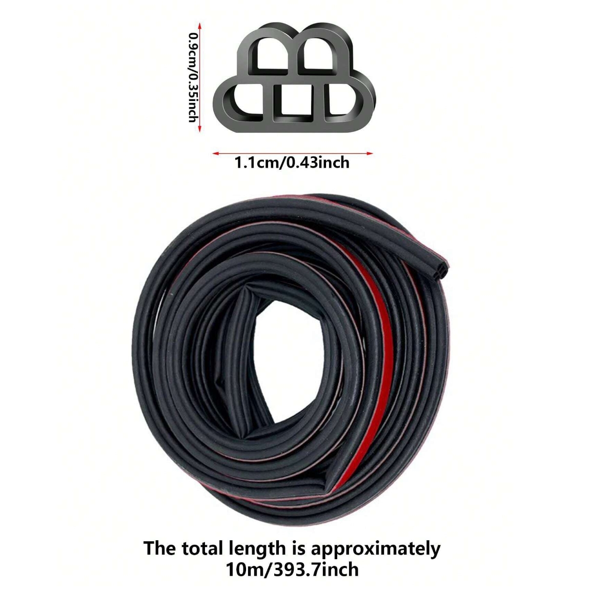 Gioăng ô tô, ron cao su B loại cải tiến, chống ồn cánh cửa, cách âm, chống bụi bẩn