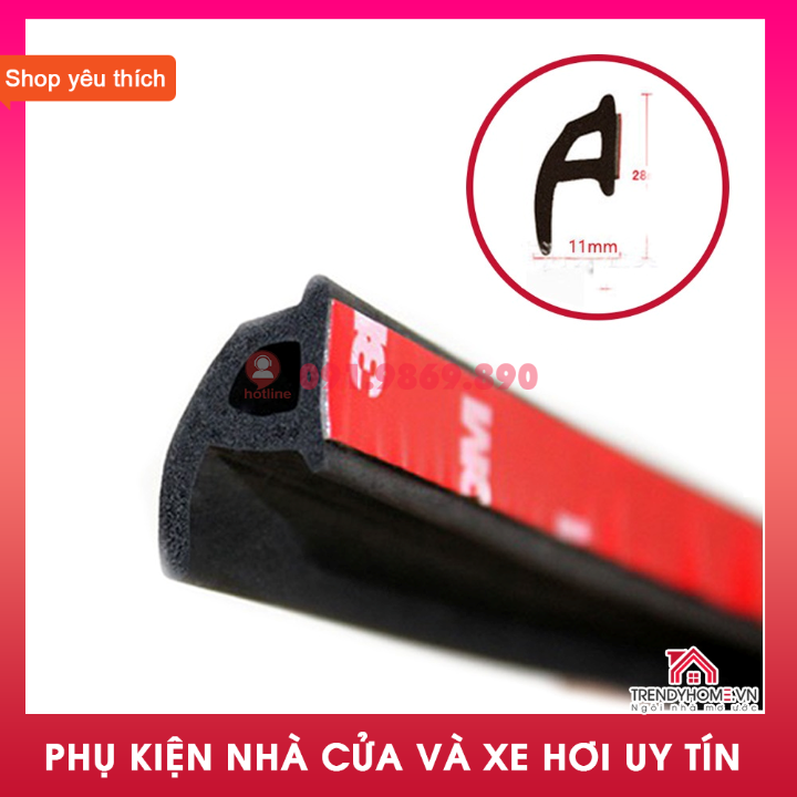 Gioăng ô tô, Ron cao su chữ P chống bụi chống ồn cho xe hơi cánh cửa ngăn nước ngấm vào cánh cửa