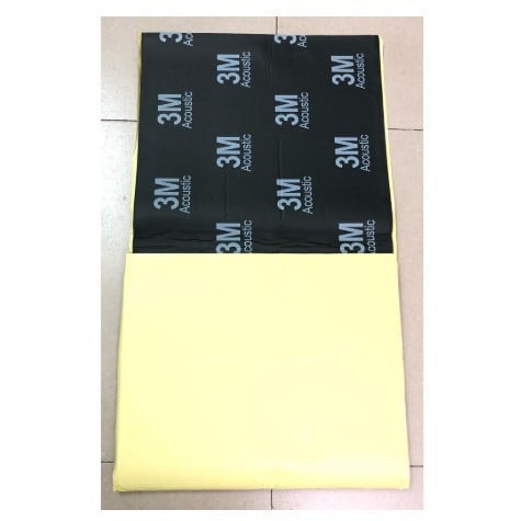 Tấm cách âm 3M™ ACOUSTIC 3 lớp màu đen siêu chống ồn hàng nhập khẩu Phụ kiện ô tô cao cấp