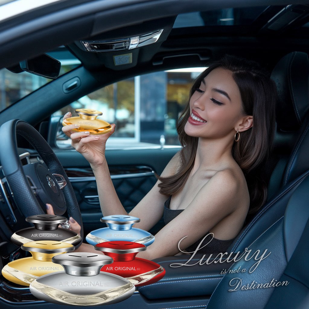 Nước Hoa Ô Tô đặt Taplo CHÍNH HÃNG AIR ORIGINAL Khử Mùi Hôi Xe Cao Cấp Hương Thơm Dịu Nhẹ The Mát