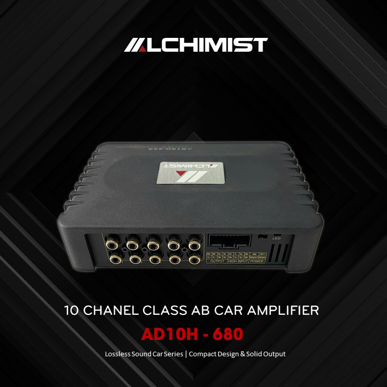 DSP ALCHIMIST AD10H-680 - 10 Kênh Bluetooth 5.3