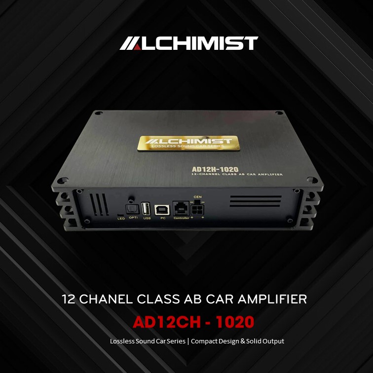 DSP ALCHIMIST AD12H-1020 - 12 Kênh Class AB Bluetooth 5.0