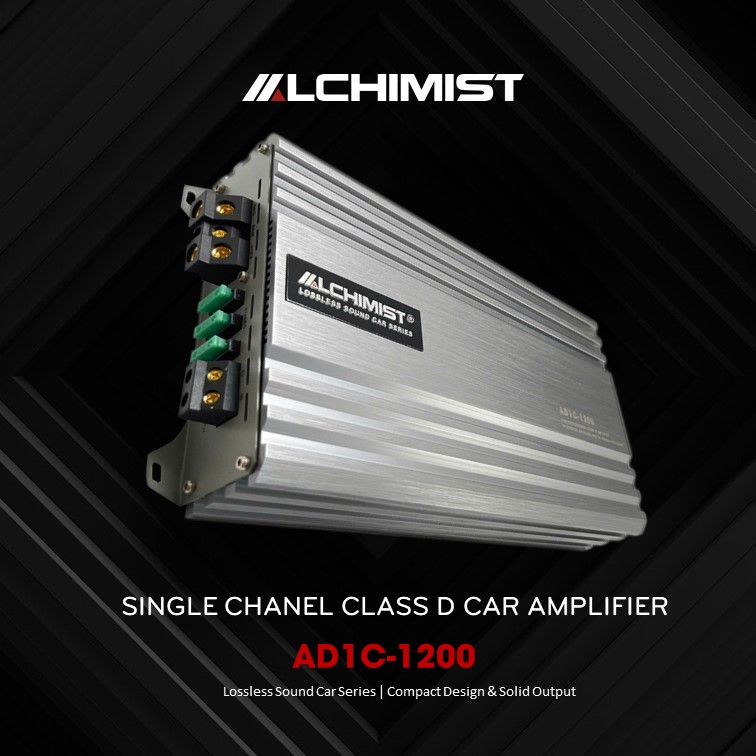 Amplifier ALCHIMIST AD1C-1200 - Mono Class D 1200W
