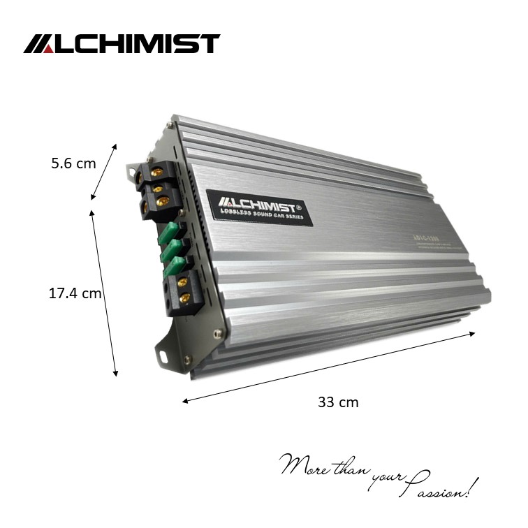 Amplifier ALCHIMIST AD1C-1200 - Mono Class D 1200W
