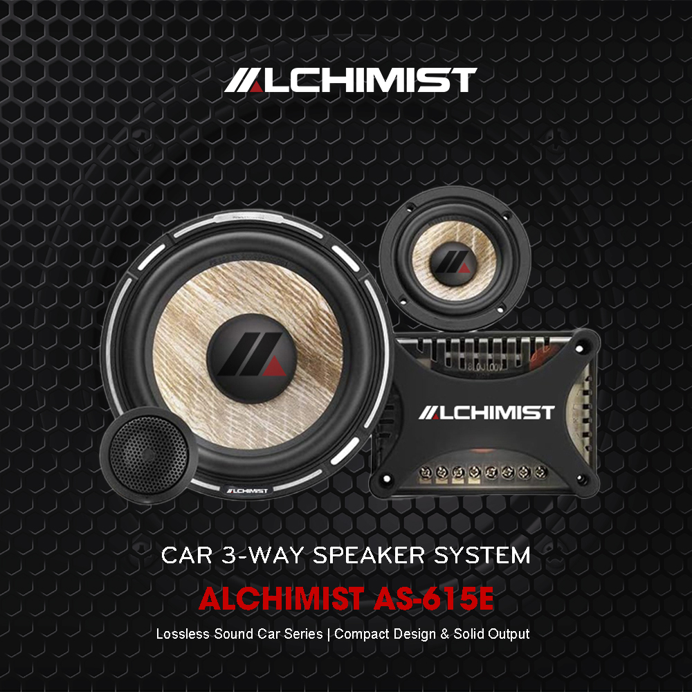 Loa Component ALCHIMIST AS-615E - 2-Way 6.5 inch Clean Design