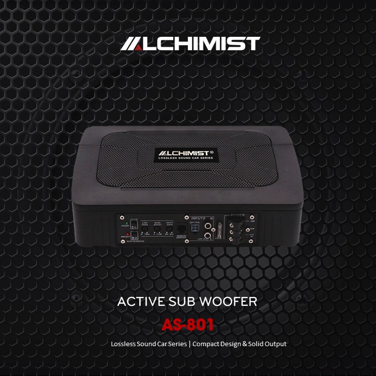 Sub Gầm Ghế ALCHIMIST AS-801 - Active 8 inch 600W