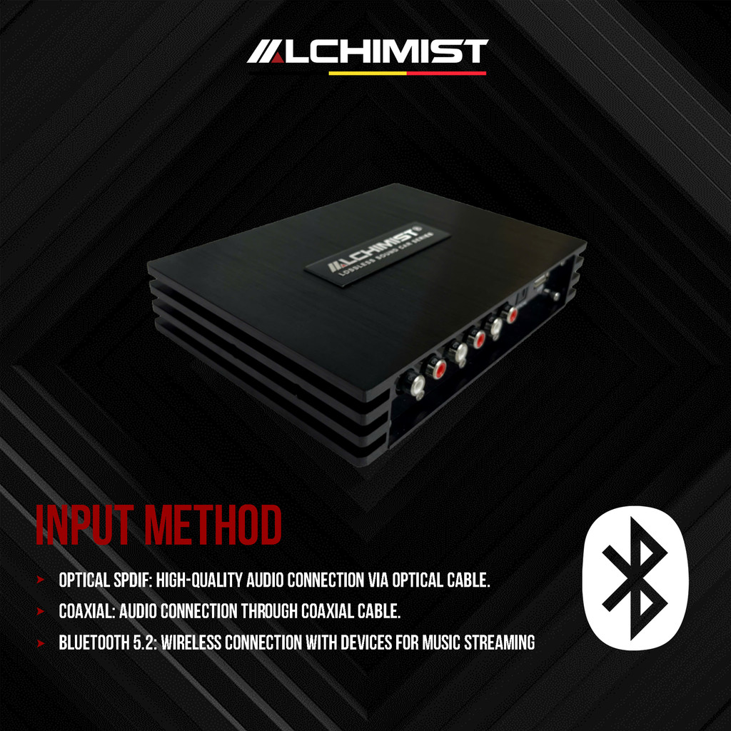 Bộ Khuếch Đại Xe Hơi DSP Alchimist AD10H-700 10 Kênh - Tích hợp phần mềm Android và App Máy tính PC cắt tần chỉnh độ trễ