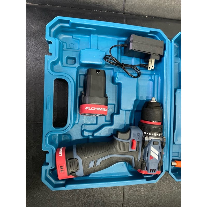 bộ máy khoan pin động cơ không chổi than 18v cao cấp 2 pin công suất cao kèm hộp đựng và đầy đủ phụ kiện và sạc