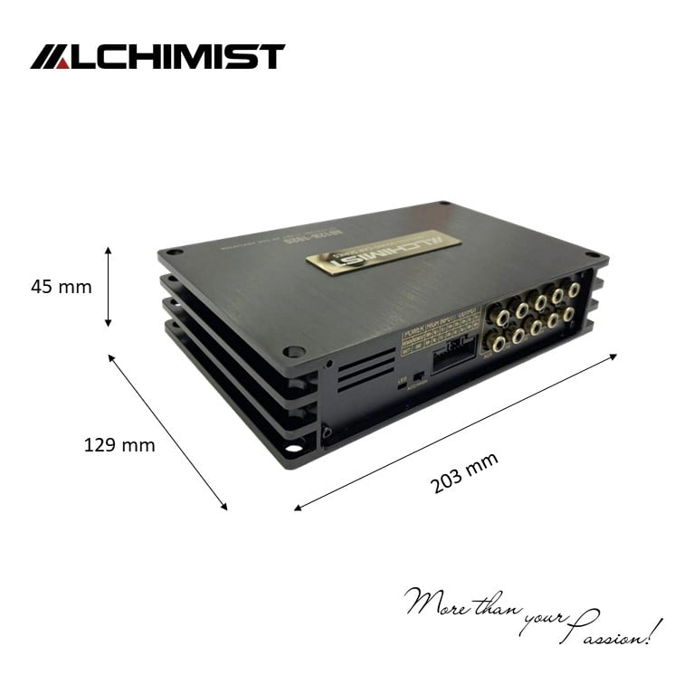 DSP 12 kênh tích hợp Amply Alchimist AD 12H 1020 định dạng APTX Bluetooth lossless cao cấp âm thanh Loa ô tô cao cấp Bộ xử lý âm thanh