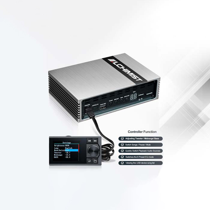 DSP ALCHIMIST AD-801 - Processor 10 Kênh TDA7850