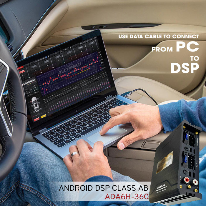 DSP ALCHIMIST ADA6H-360 - 6 Kênh cho Màn Android