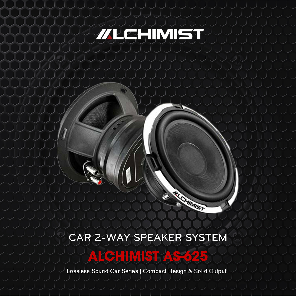 Loa Component ALCHIMIST AS-625C - 2-Way Hi-Fi 6.5 inch