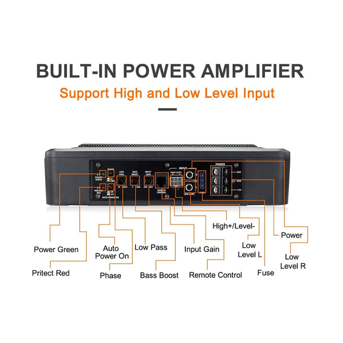 Sub Gầm Ghế ALCHIMIST ASW-511 - Active 9 inch 800W