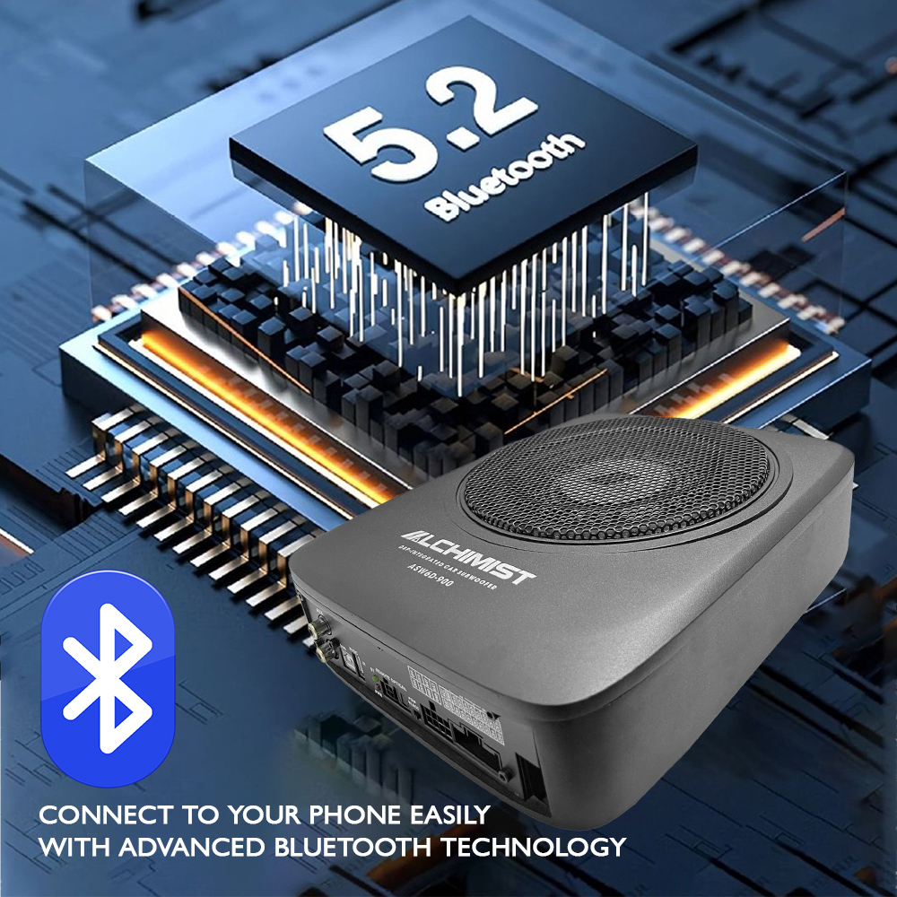 Sub Gầm Ghế ALCHIMIST ASW6D-900 - DSP Tích Hợp 8 Kênh