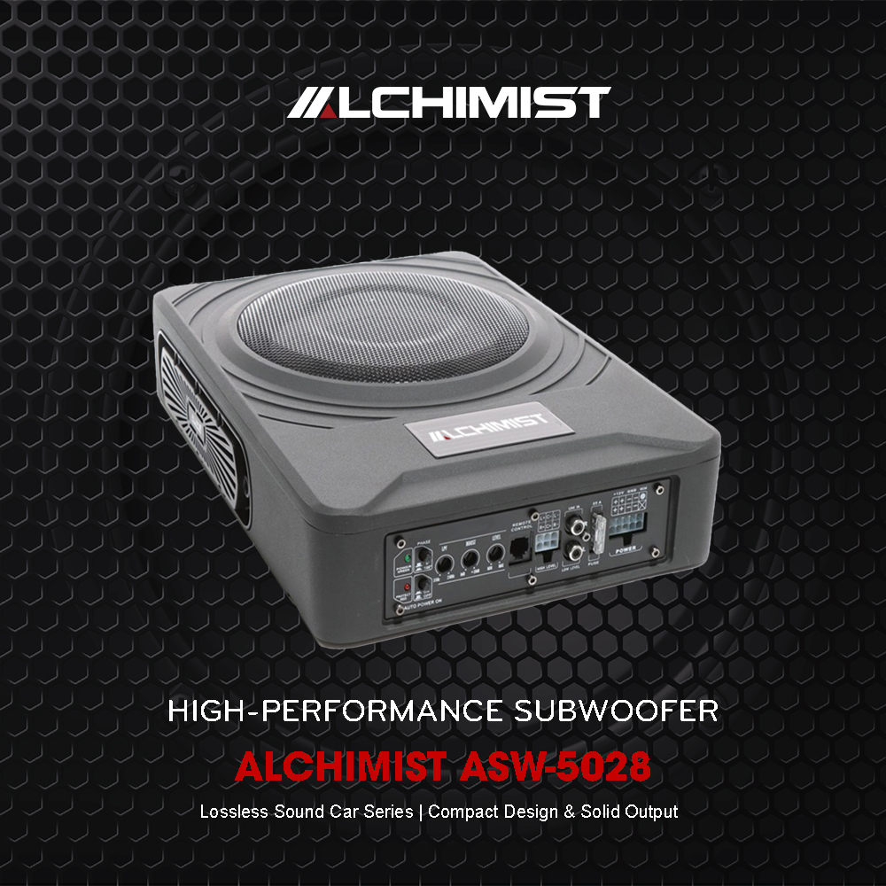 Subwoofer ALCHIMIST ASW-5028 - Active 10 inch 1200W