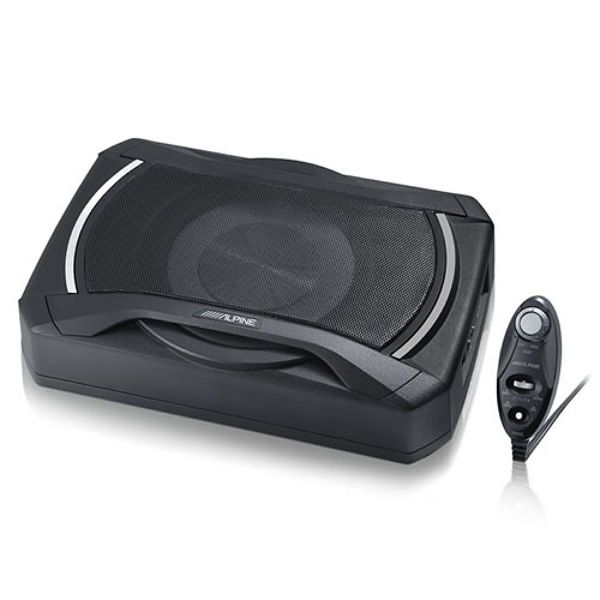 Loa Sub Gầm Ghế Thương Hiệu ALPINE SWE 1080, Loa Siêu Trầm ALPINE SWE 1080, Phụ Kiện Xe hơi