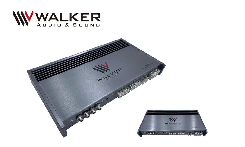 DSP V-WALKER AM-95.4, Amply xe hơi 4 kênh của Đức dành cho combo âm thanh cao cấp cho 4 Loa cánh