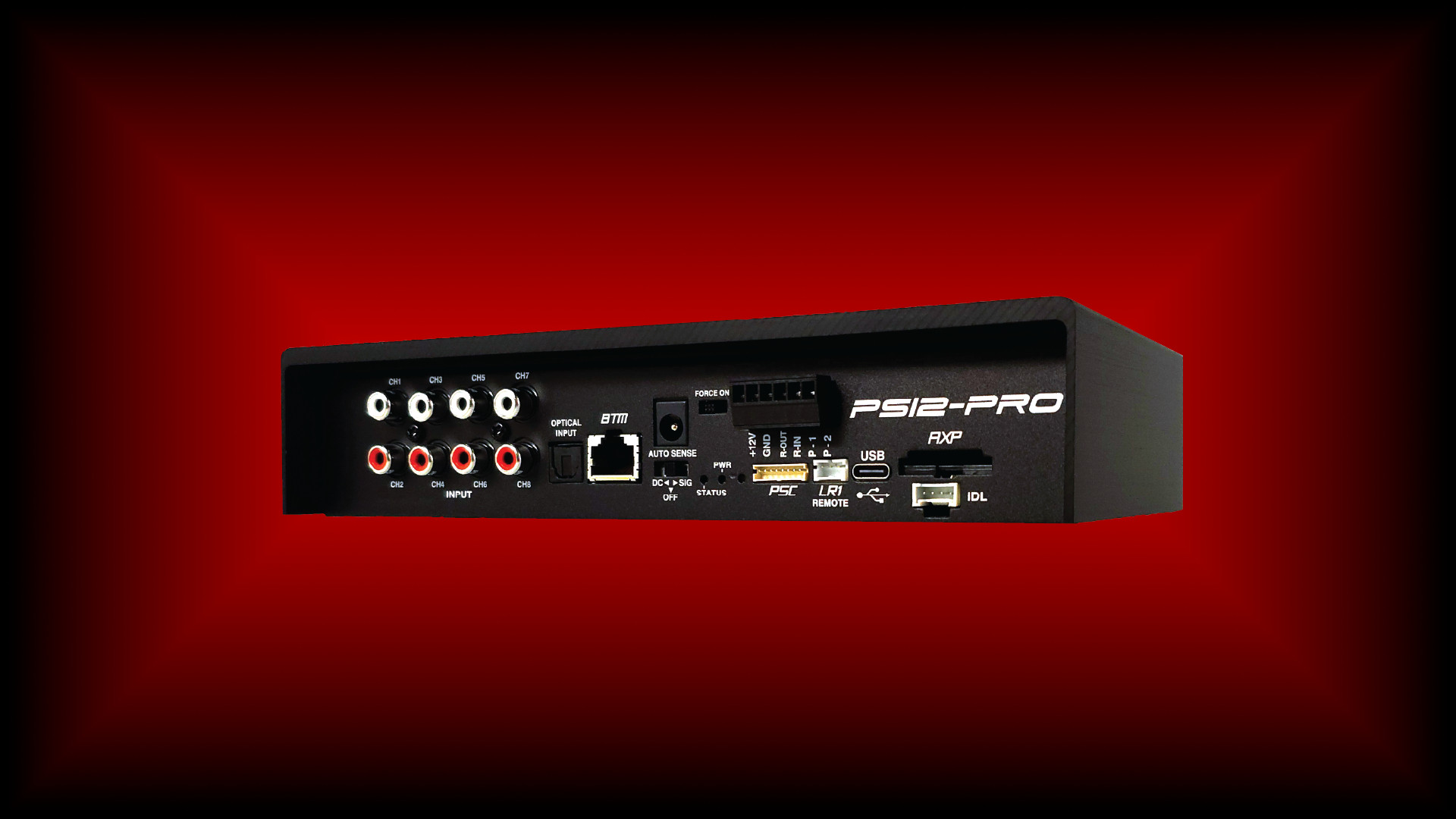 Arc Audio Processors | PS12-Pro - Twelve Channel Car Audio Digital Sound Processor.