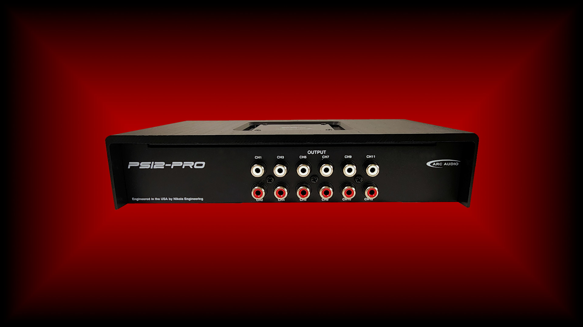 Arc Audio Processors | PS12-Pro - Twelve Channel Car Audio Digital Sound Processor.