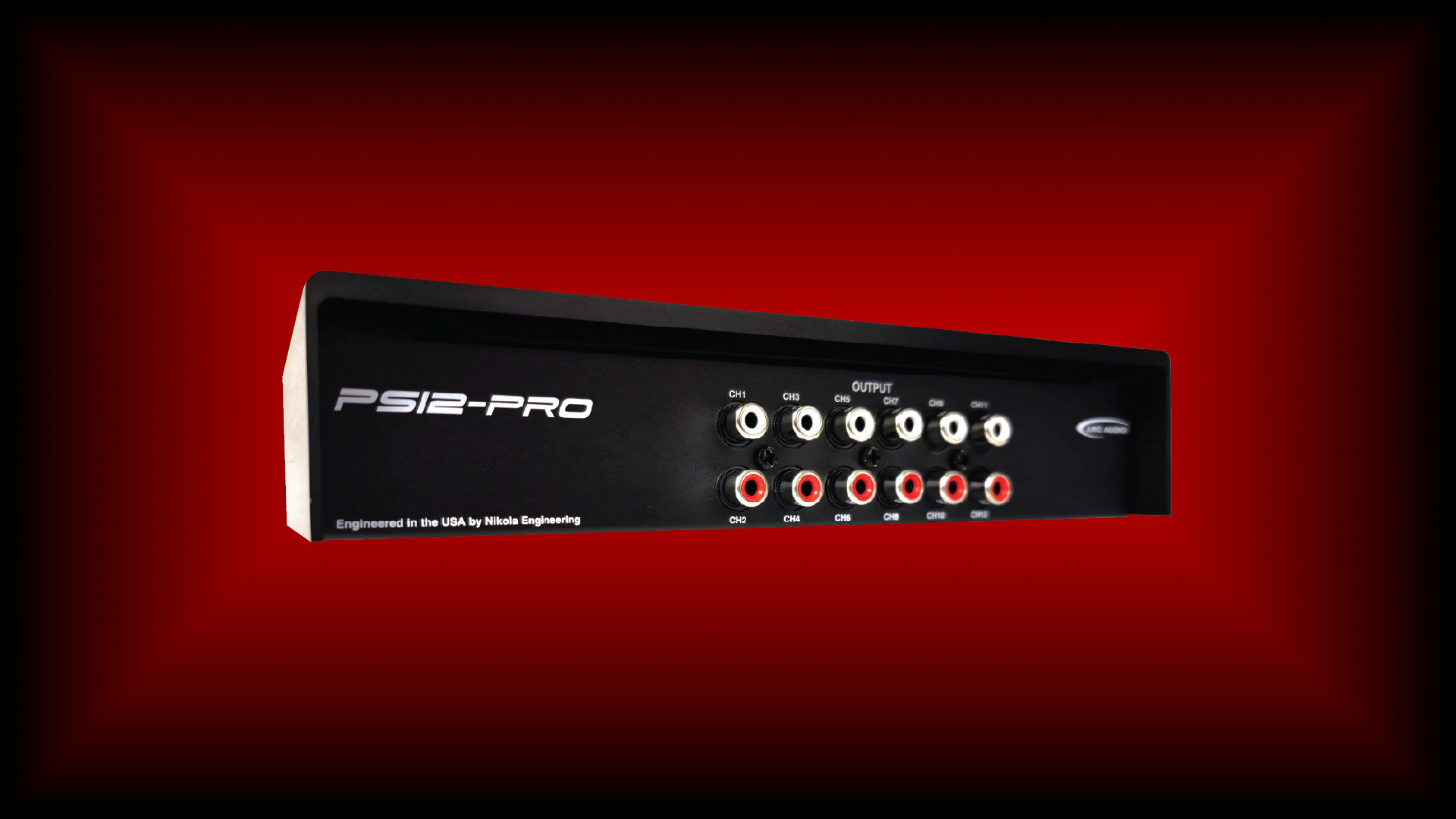 Arc Audio Processors | PS12-Pro - Twelve Channel Car Audio Digital Sound Processor.