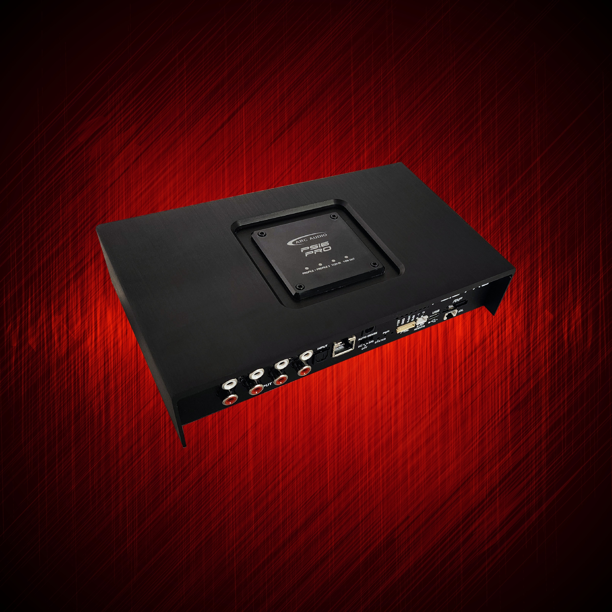 Arc Audio Processors | PS16-Pro - Sixteen Channel Car Audio Digital Sound Processor.