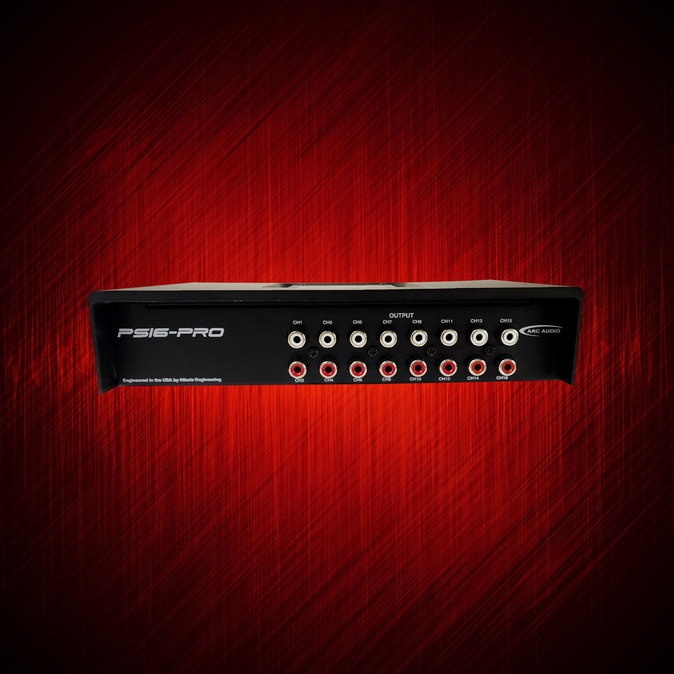 Arc Audio Processors | PS16-Pro - Sixteen Channel Car Audio Digital Sound Processor.