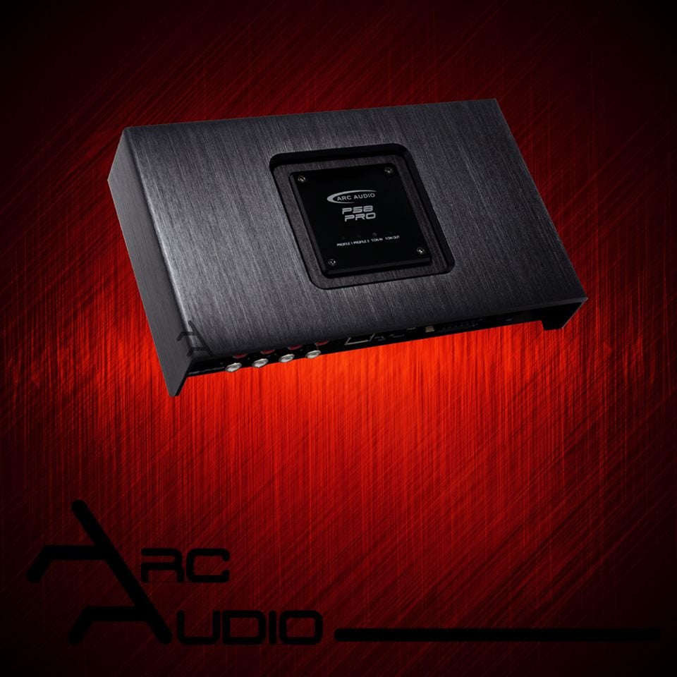 Arc Audio Processors | PS8-Pro - Eight Channel Car Audio Digital Sound Processor.
