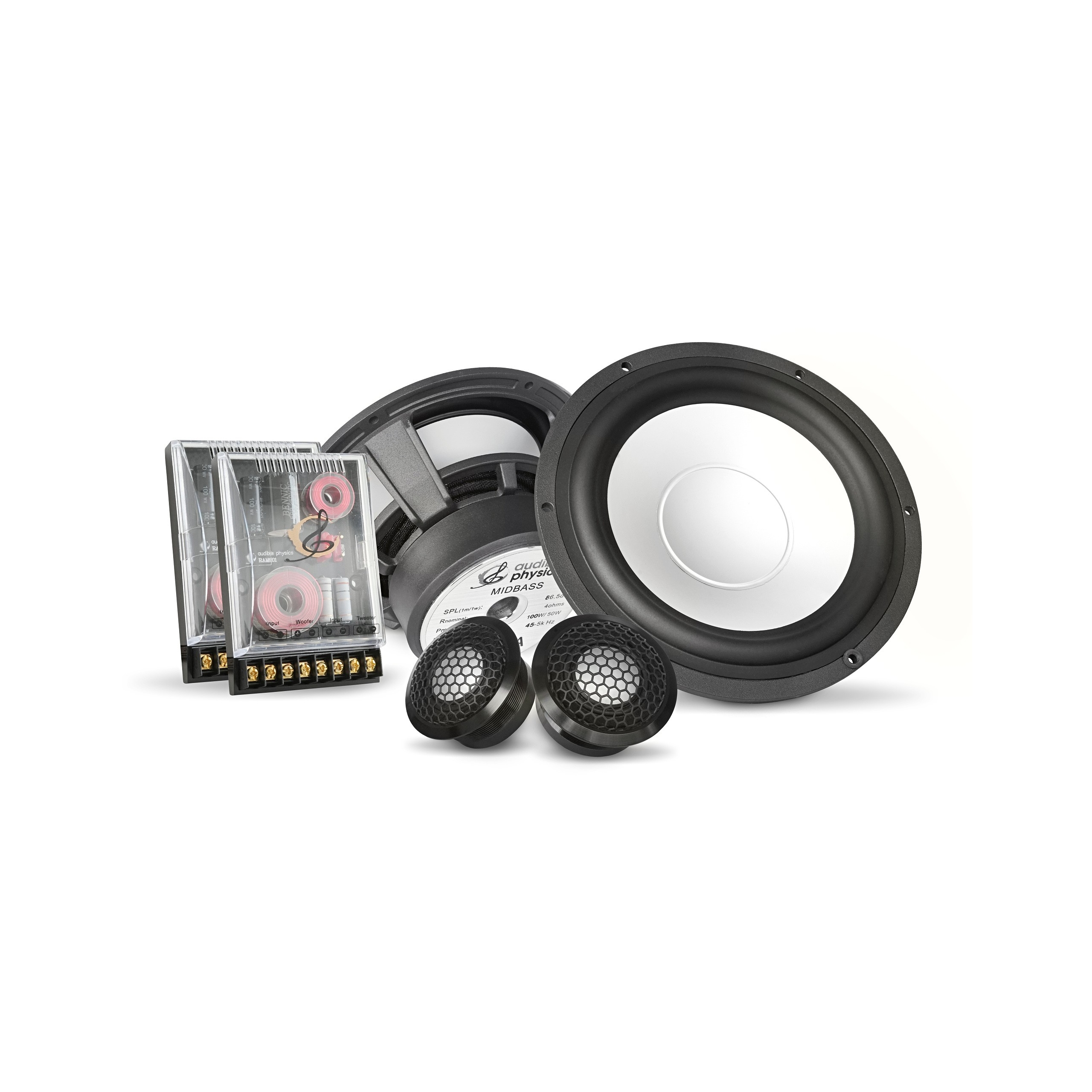 Audible Physics RAM | RAM 6.1 - Two-way 6.5" Car Audio Component Speaker Set.
