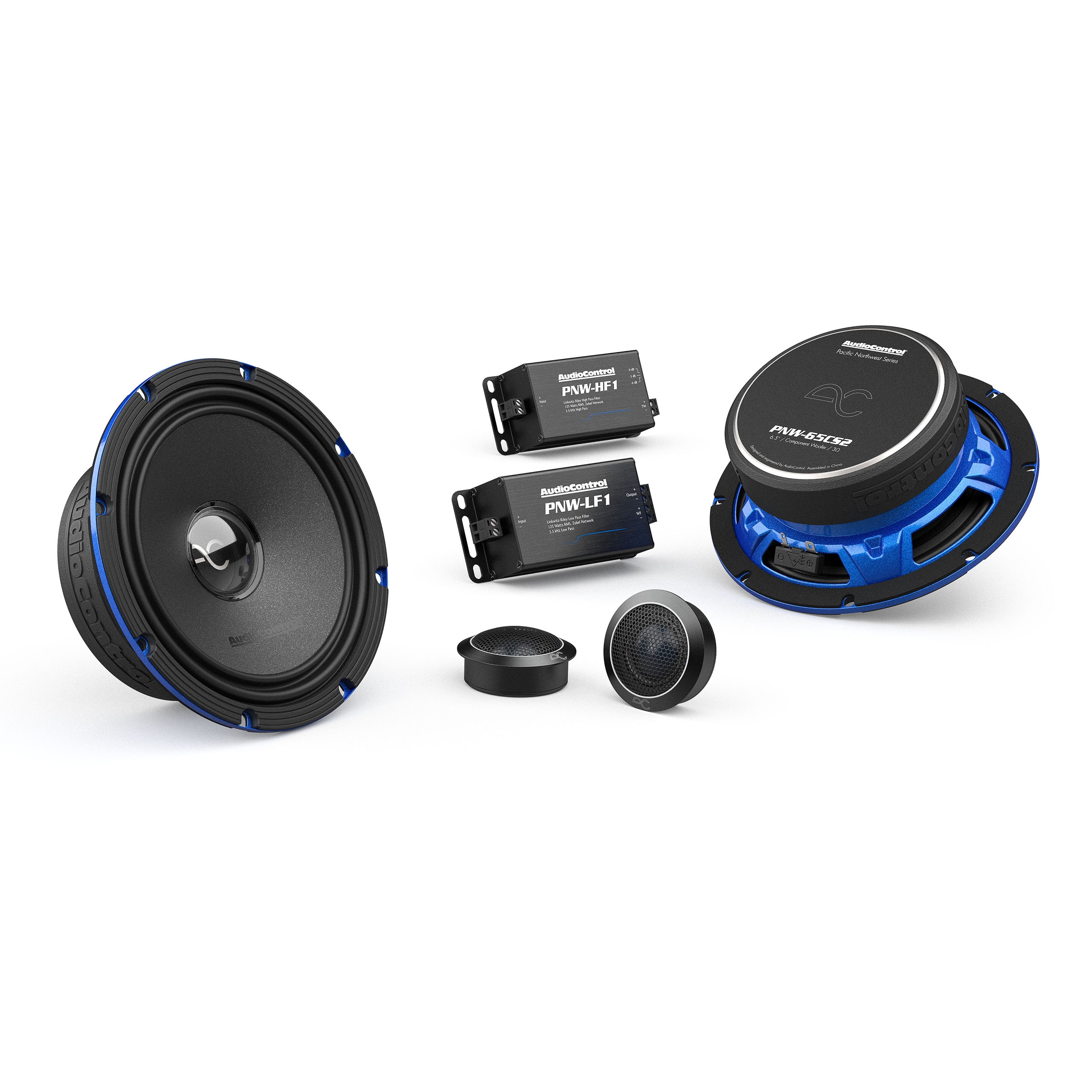 AudioControl Pacific Northwest | PWM-65CS2 - Two-way 6.5" Car Audio Component Speaker Set.