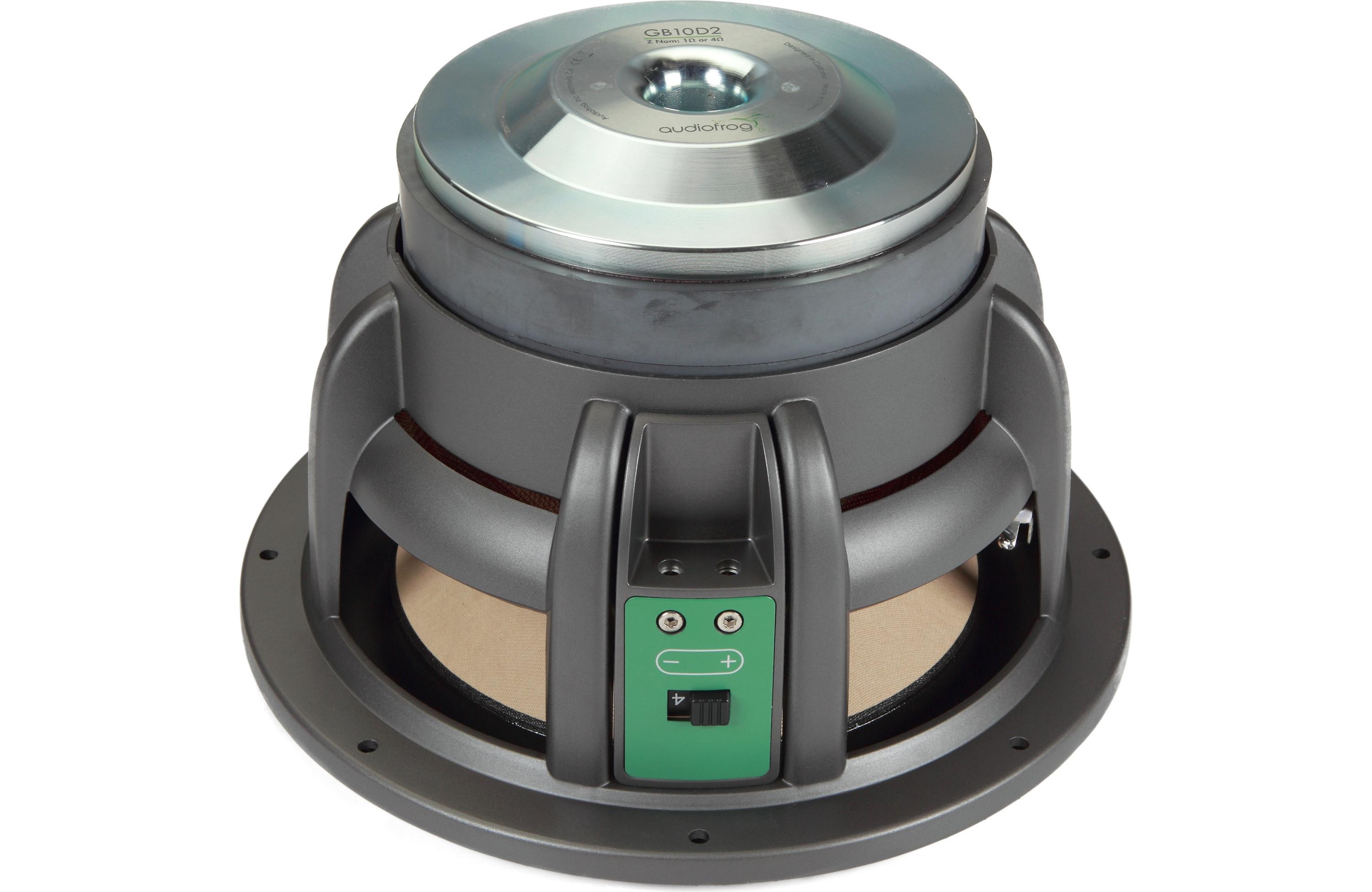 Audiofrog GB | GB10D2 – 10" Car Audio Subwoofer.