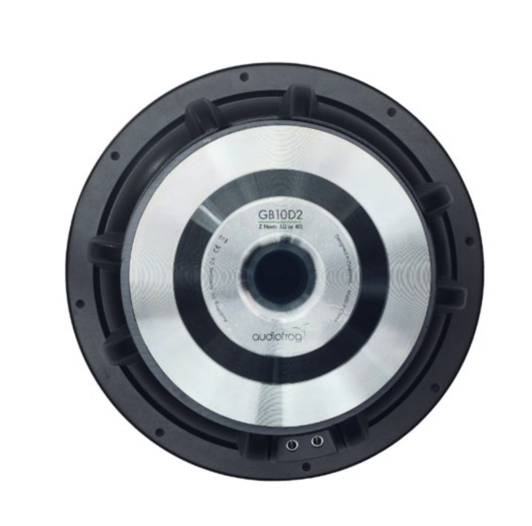 Audiofrog GB | GB10D2 – 10" Car Audio Subwoofer.