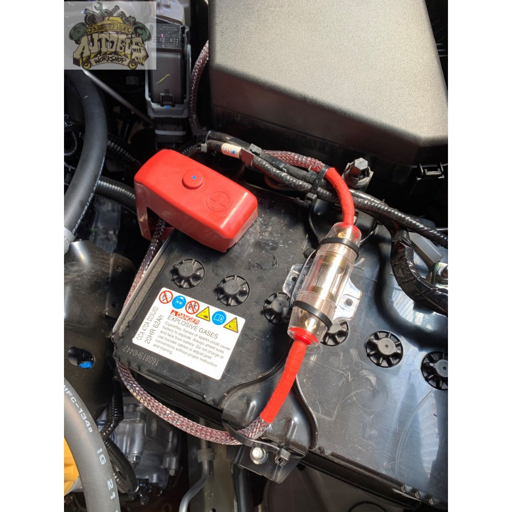 Cầu chì âm thanh chuyên dụng cho xe hơi chất liệu hợp kim cao cấp (vỏ chịu nhiệt độ ca 60A DC 12V Chuyên Dụng Cho Ô tô