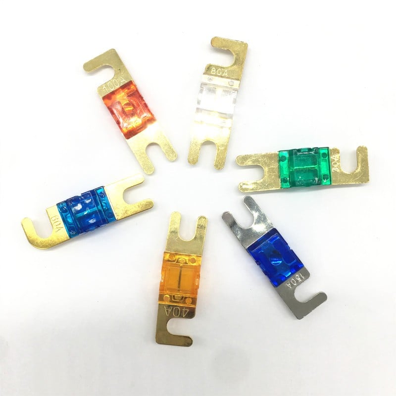 Cầu Chì Tổng Bắt Vít Ngang, Cầu chì móc cho ô tô độ loa sub xe hơi, Cầu chì AFS Mạ Niken cao cấp