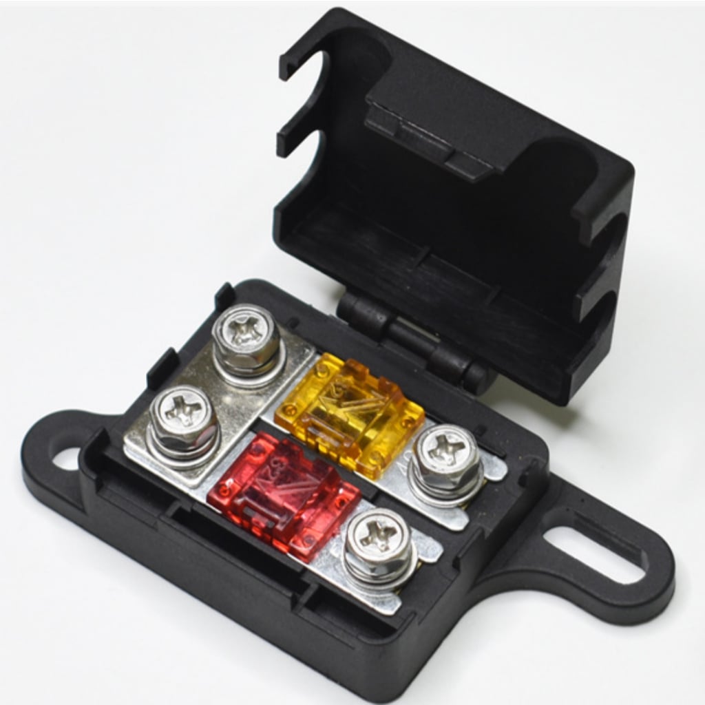 Cầu Chì Tổng Bắt Vít Ngang, Cầu chì móc cho ô tô độ loa sub xe hơi, Cầu chì AFS Mạ Niken cao cấp