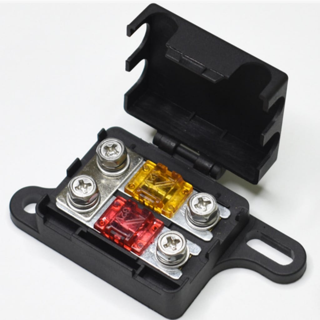 Cầu Chì Tổng Bắt Vít Ngang, Cầu Trì, Cầu chì móc cho ô tô, Cầu chì độ loa sub xe hơi, Cầu chì AFS Mạ Niken cao cấp