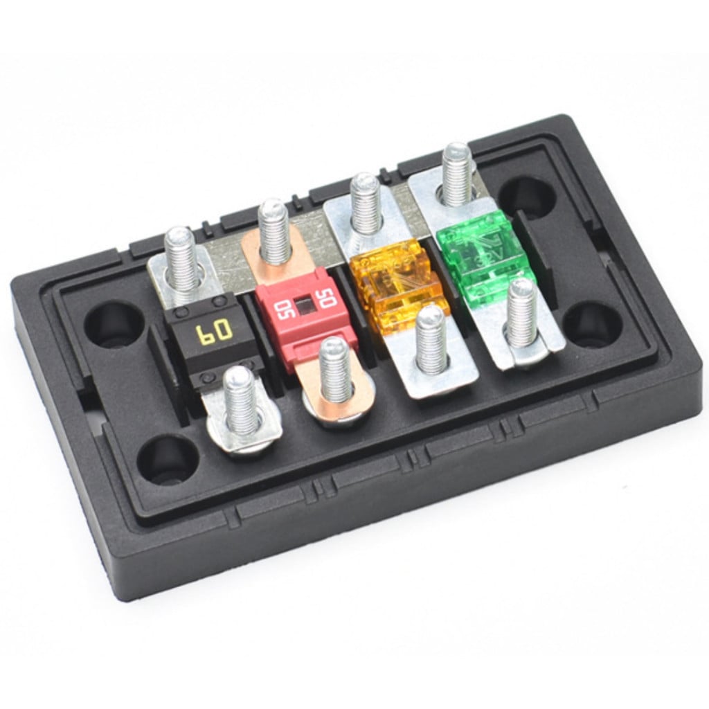 Cầu Chì Tổng Bắt Vít Ngang, Cầu Trì, Cầu chì móc cho ô tô, Cầu chì độ loa sub xe hơi, Cầu chì AFS Mạ Niken cao cấp