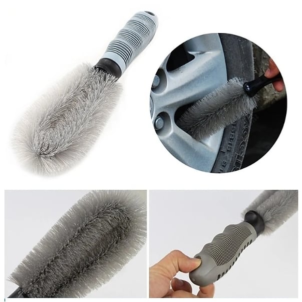 Chổi cọ lốp xe ô tô chắc chắn,rửa xe vệ sinh dễ dàng, dụng cu rửa xe hiệu quả vệ sinh lốp vành xe bàn chải cọ rửa