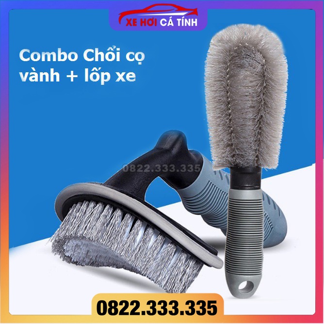 Chổi cọ lốp xe ô tô chắc chắn,rửa xe vệ sinh dễ dàng, dụng cu rửa xe hiệu quả vệ sinh lốp vành xe bàn chải cọ rửa
