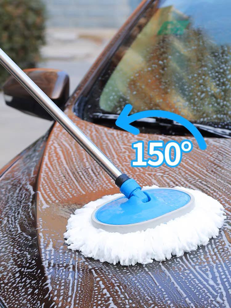 Chổi rửa xe 2 trong 1 kèm vòi nước đa năng tiện lợi hàng tốt bền bỉ tạo bọt, cây lau xe xịt nước thông minh