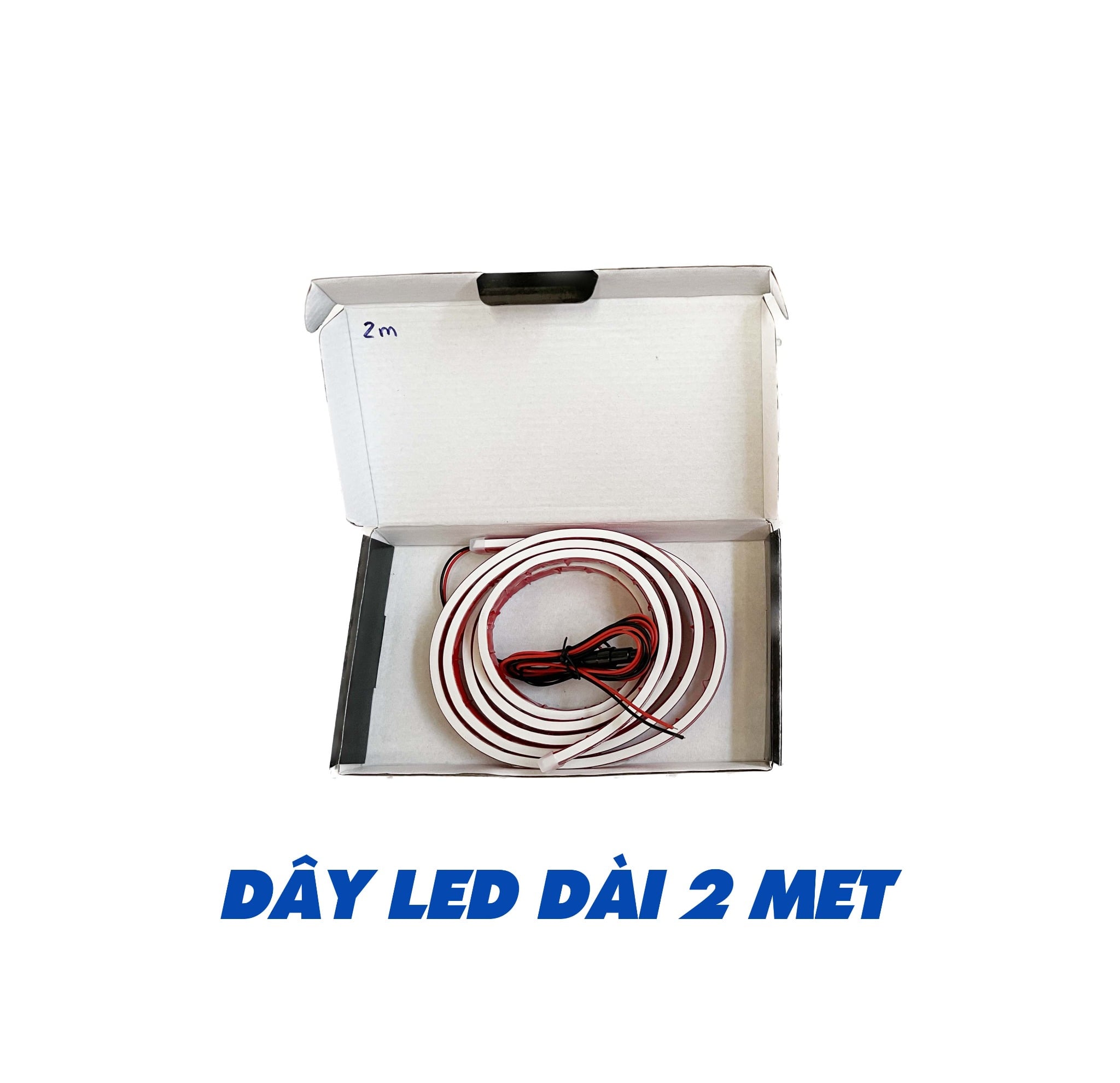 Dây đèn led chạy đuổi dán nắp capo độ đèn xe đơn giản kiểu Audi chống thấm nước