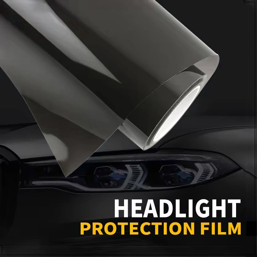 Decal PPF 3 lớp dán pha ô tô chuyên dụng cao cấp, Dán chống xước xe máy, ô tô đèn pha khổ 30 cm