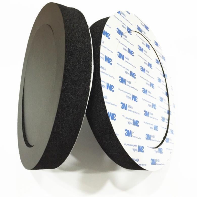Đệm xốp vành loa 6.5 inch, định hướng âm thanh xe hơi, mút hướng âm loa ô tô, phụ kiện dưỡng loa ô tô, đệm vành loa