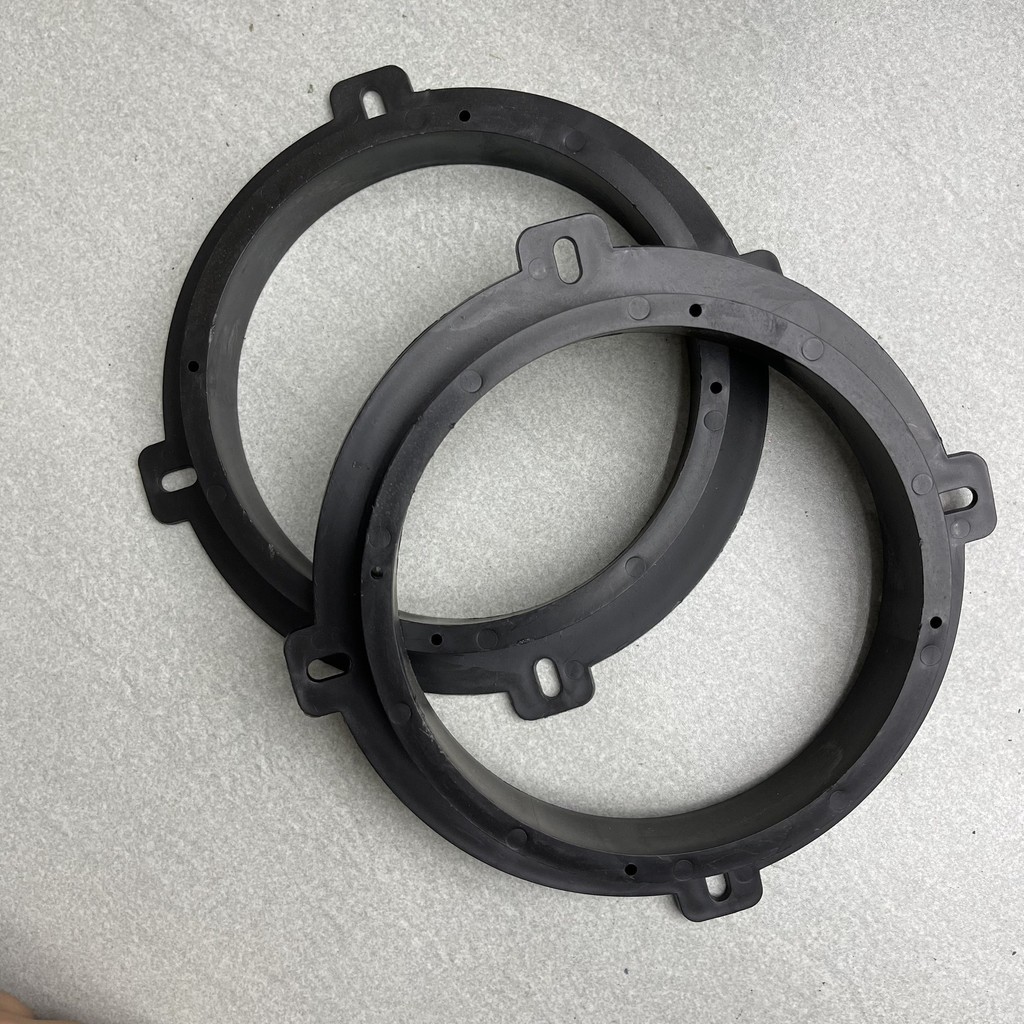 Dưỡng loa cánh ô tô 6.5 inch Huyndai và Kia cỡ 16.5cm kích thước chuẩn bắt ốc vít din cho I10, Santafe, Forte, Sorento