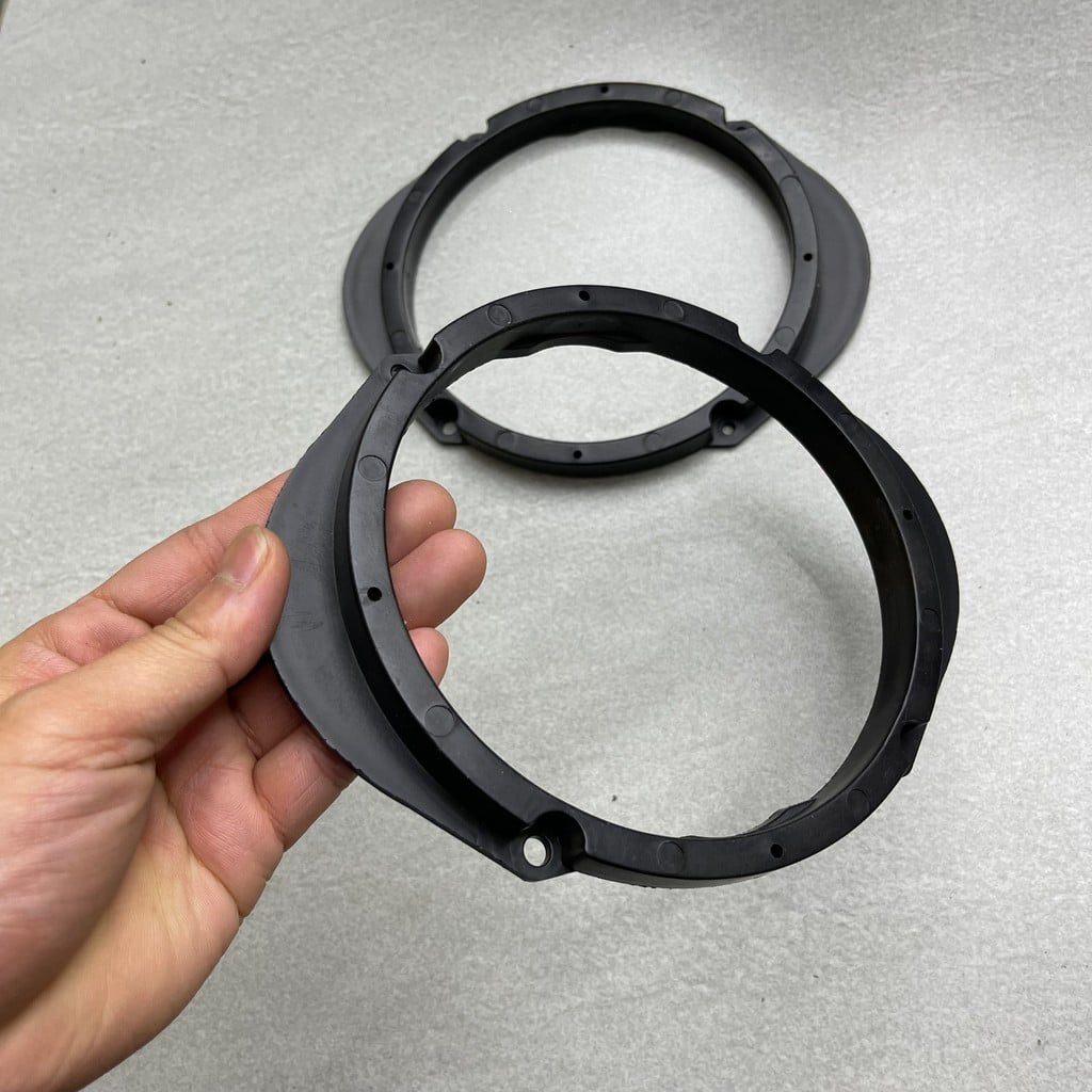 Đế loa cánh ô tô cho Mazda BT50, CX5, CX3, Mazda 5 vòng đệm đế đặt loa size 6.5inch - 160mm phụ kiện loa